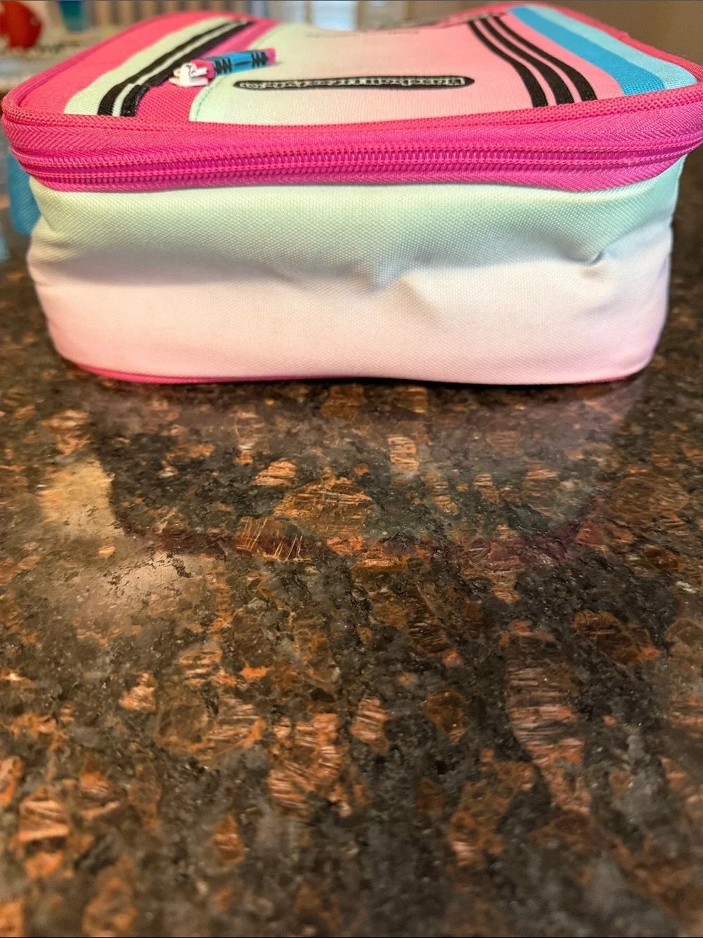 Baseball Lifestyle 101 - Insulated Cotton Candy Lunchbox - Pink & Blue
